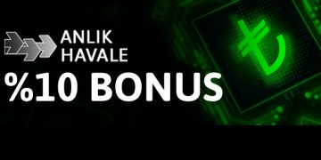 anlik havale bonus