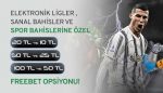 Klasbahis 10/25/50 TL Opsiyonlu FreeBet Bonusu klasbahis freebet bonusu