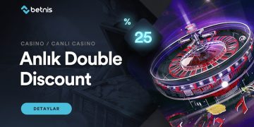 Betnis Casino & Canlı Casino %25 Discount betnis-double-discount