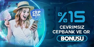 Dellabet %15 Çevrimsiz Cepbank ve QR Bonusu dellabet bonus 7