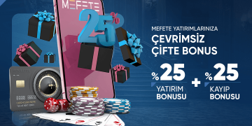 Helixbet Mefete %25 Yatırım + %25 Kayıp Bonusu helixbet-mefete