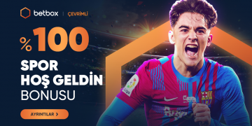 Betbox %100 Spor Hoşgeldin Bonusu betbox-hosgeldin