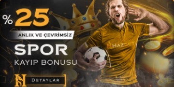 Hazbet 25% Spor Kayıp Bonusu hazbet-spor-kayip