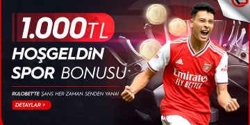 Rulobet 1000TL Hoşgeldin Spor Bonusu rulobet-spor-hosgeldin