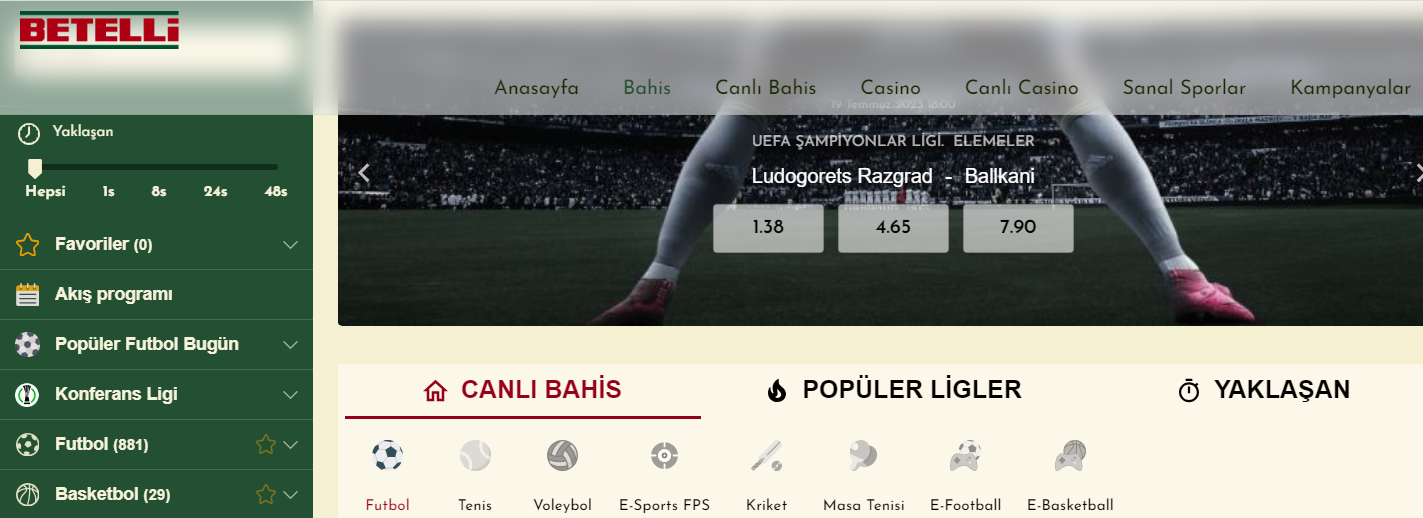 betelli spor bahisleri 1