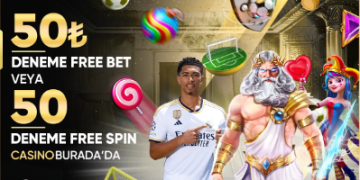 Casinoburada 50 TL Deneme veya 50 Free Spin Bonusu casinoburada-deneme